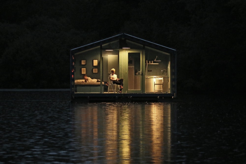 bio architects floating cabin