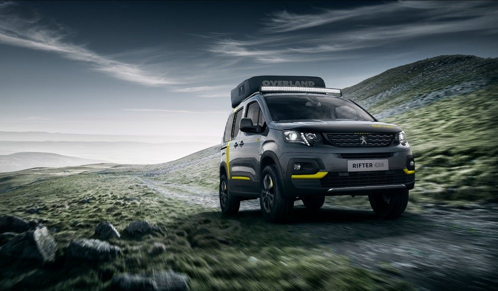 Peugeot floats Rifter concept Camper Van