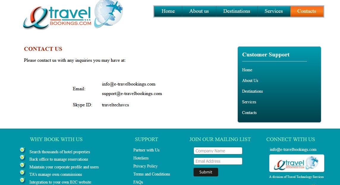 Travel and Leisure: Perfect Planning