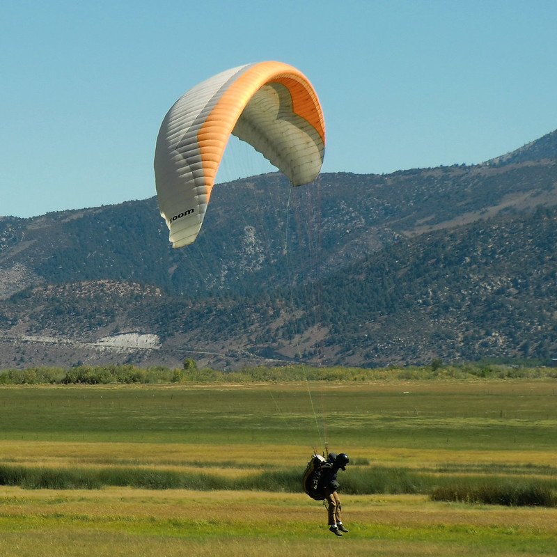 Paragliding in US