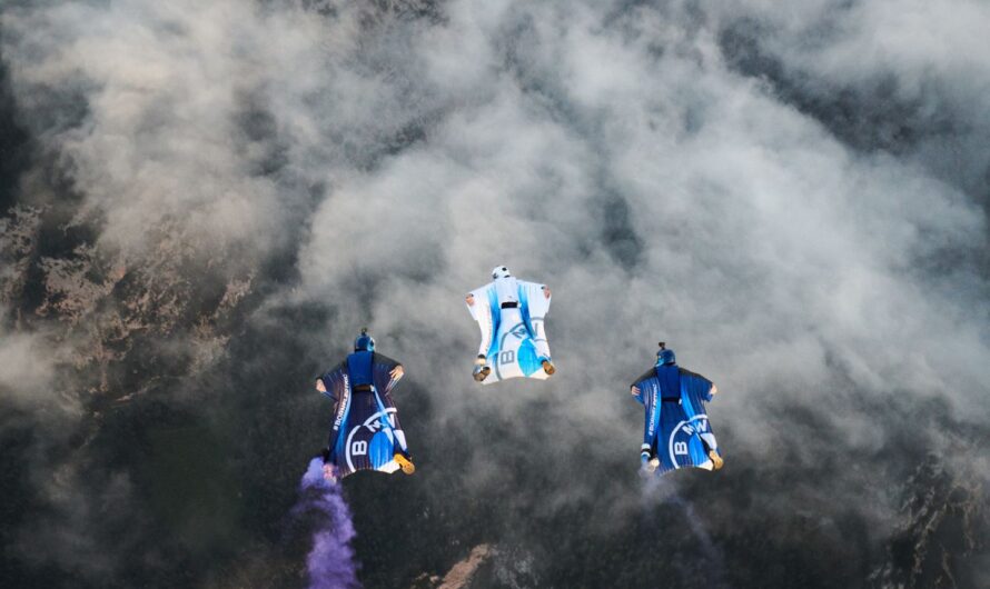 BMW introduced World’s First Electrified Wingsuit