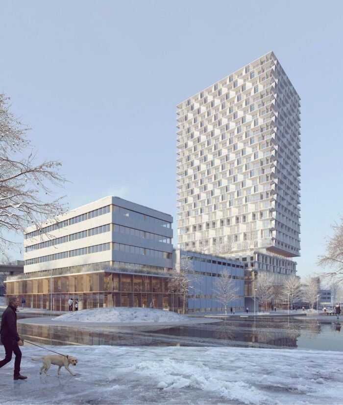 Tilia Tower by 3XN joins for World’s Tallest Timber Tower