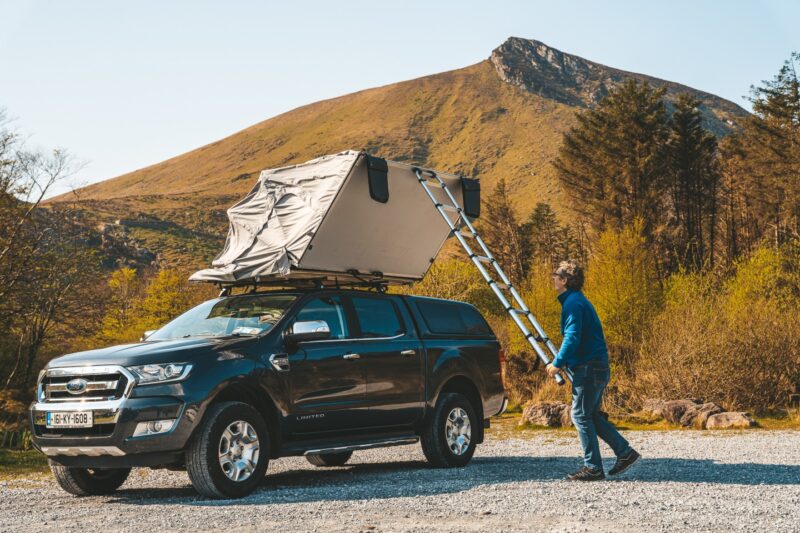 Crua Outdoor first RTT creates Modular Camping Village or Mini RV