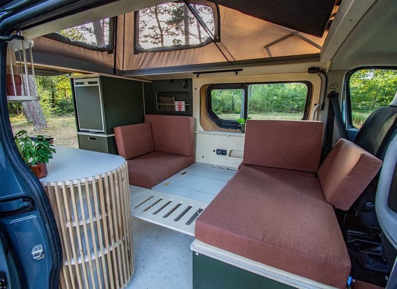 Amstervan dual-lounger adds R&R into RV Life