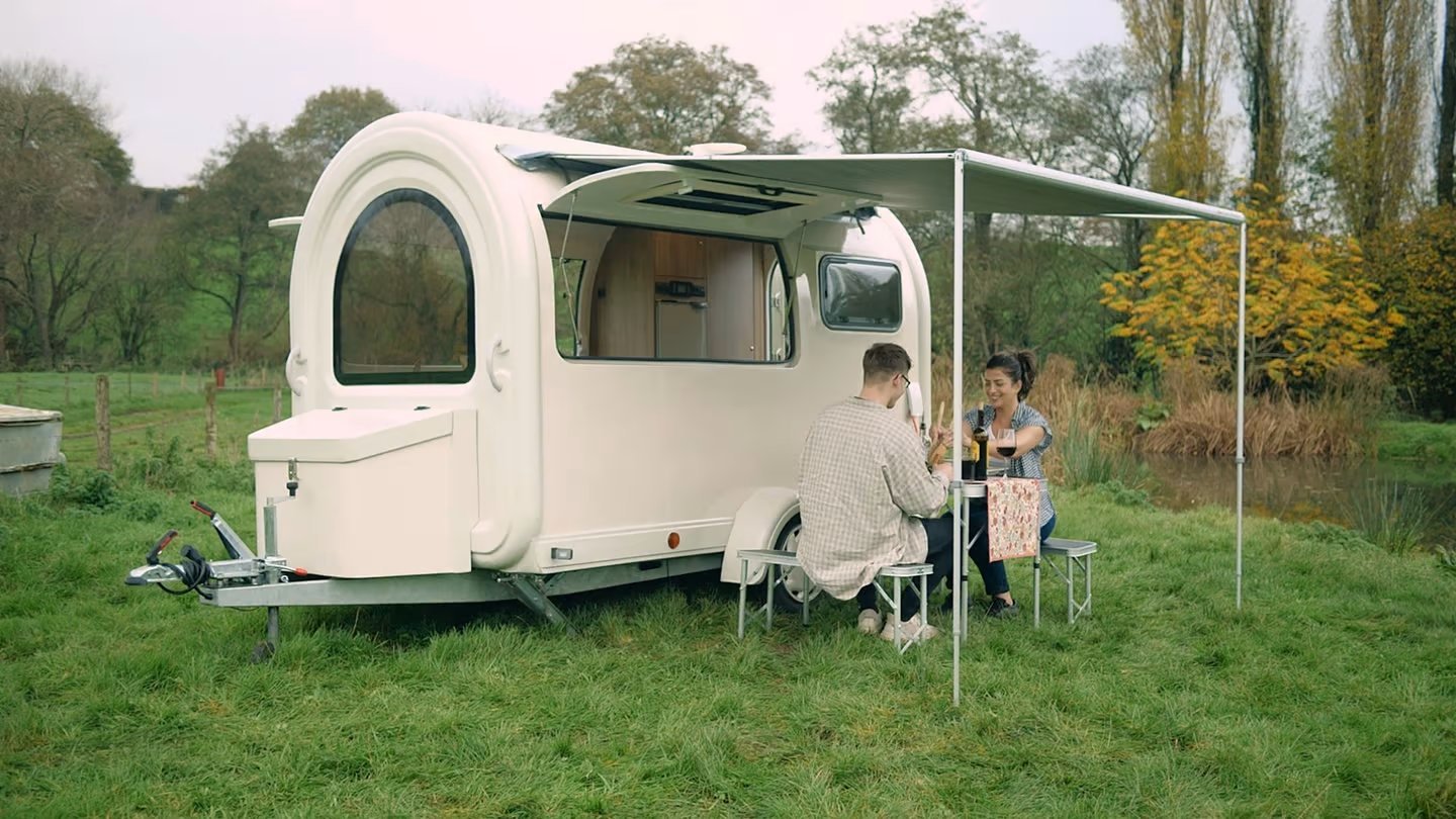 Campod first time introduces a Fiberglass Camper Van for the Frontiers