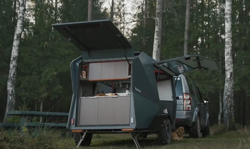 Forma Campers adds more space into its Teardrop Trailer