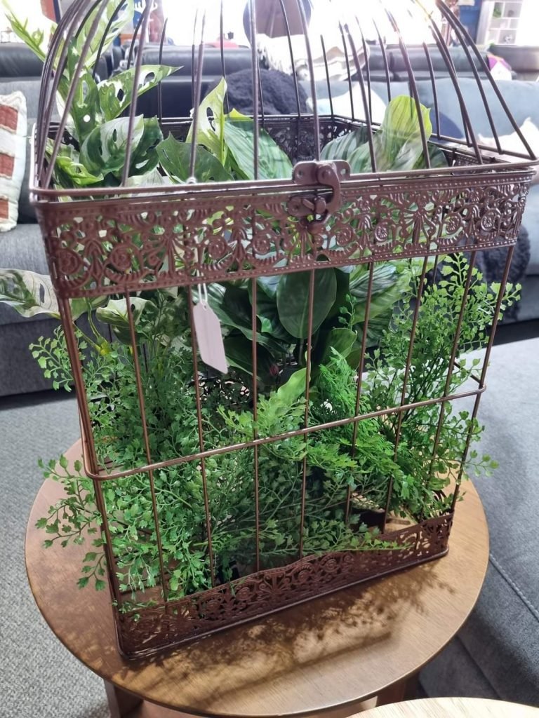 Birdcage Planter Ideas