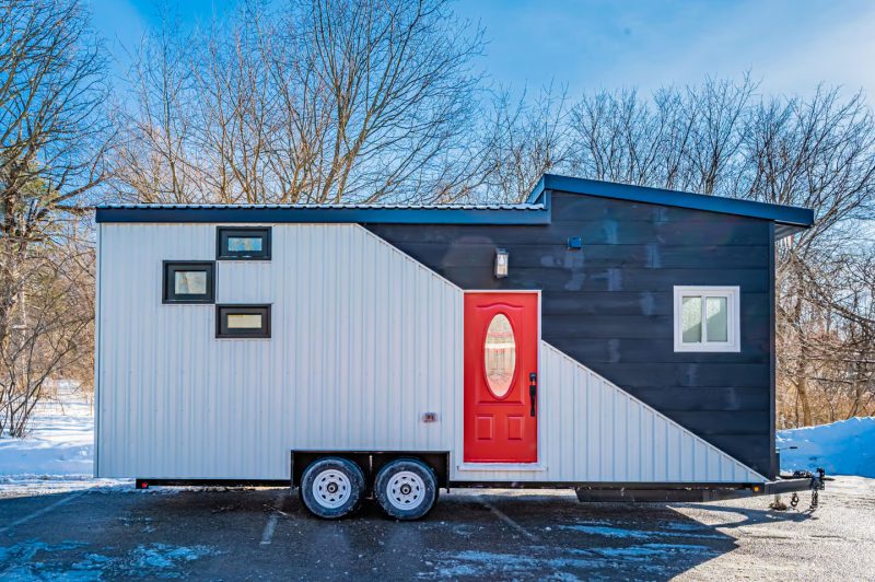 Elevate Tiny House-  Just a Single Push Transforms the Interior