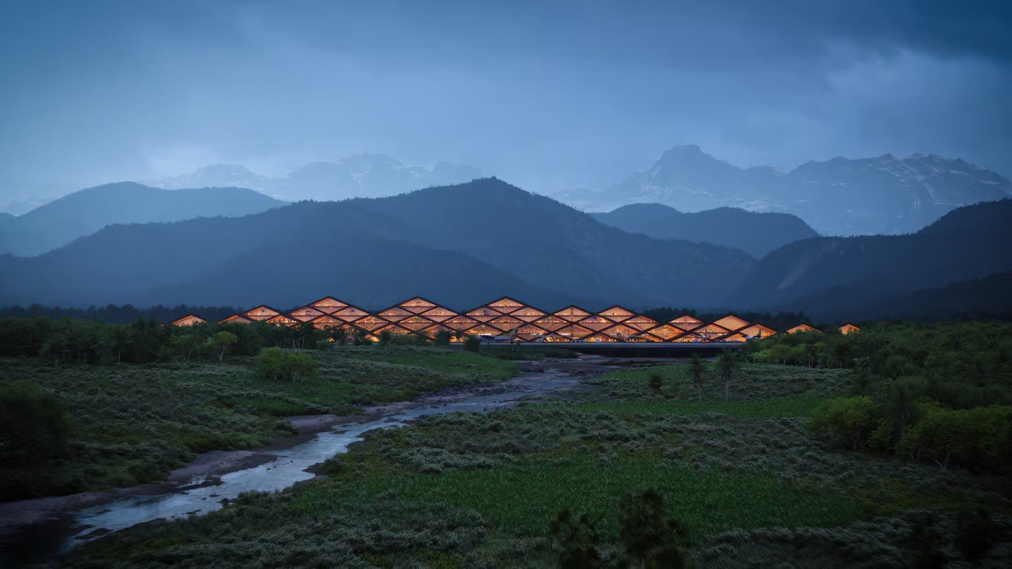 BIG Unveils Gelephu Mindfulness City: A City-Sized Development with Innovative Bridges in Bhutan