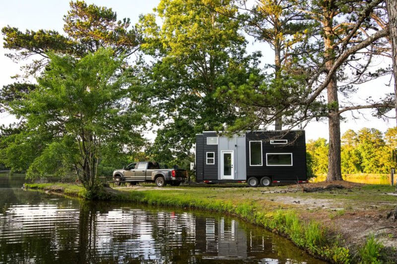 Affordable Tiny House with Two Bedrooms in Just 204 Sq Ft: Ideal for Minimalist Living