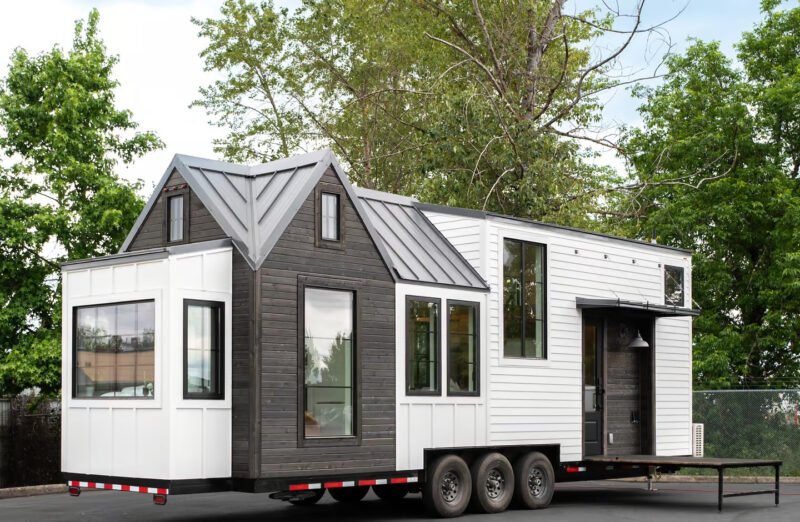 Luxury Tiny House Maximizes Storage and Space-Saving Design