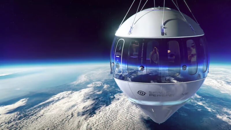 Sightseeing Capsule Completes First Balloon Flight to the Edge of Space