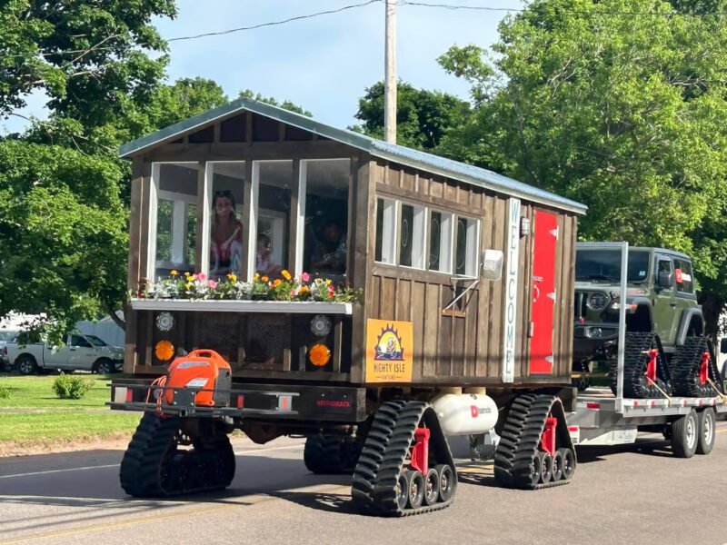Insane Motorized Tiny House Conquers Nature with Off-Road Power
