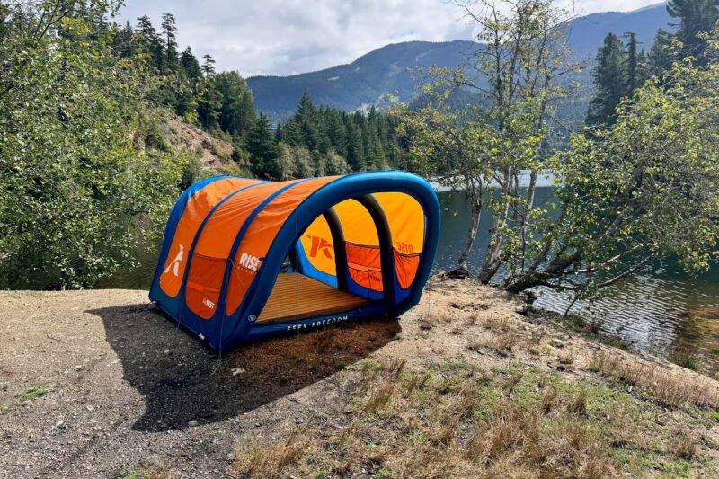 Inflatable Tent with Zip-In Air Mattress: The Perfect Camping Combo