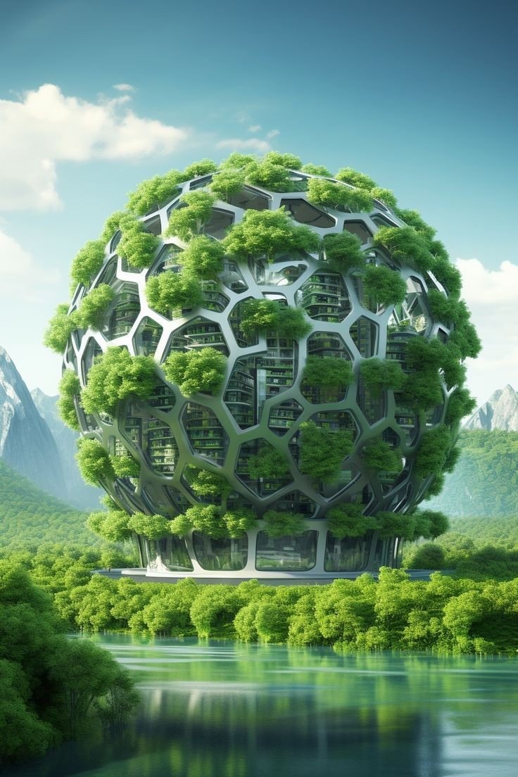 25 Lush Green Building Ideas