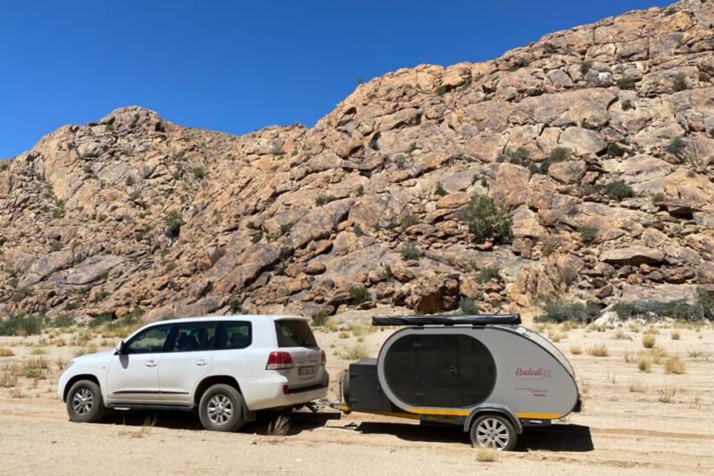 Naledi See-Through Teardrop Camper Offers Unmatched Panoramic Views in a Micro-RV