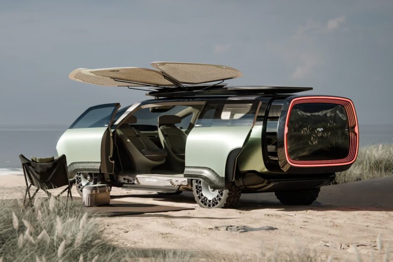 Expandable Chinese Adventure Van with Frunk-Gates Redefines Van Life for the Future