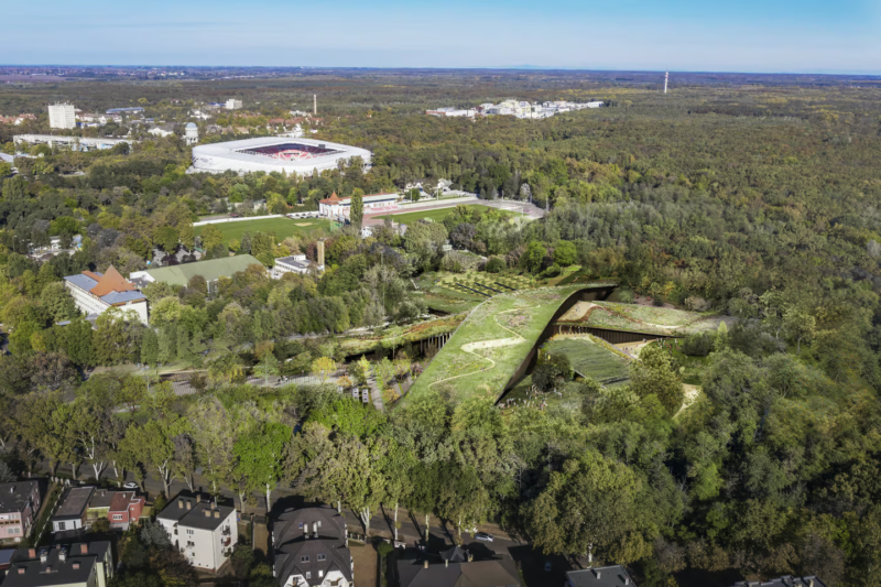 Hungarian Natural History Museum Redefines Sustainable Architecture