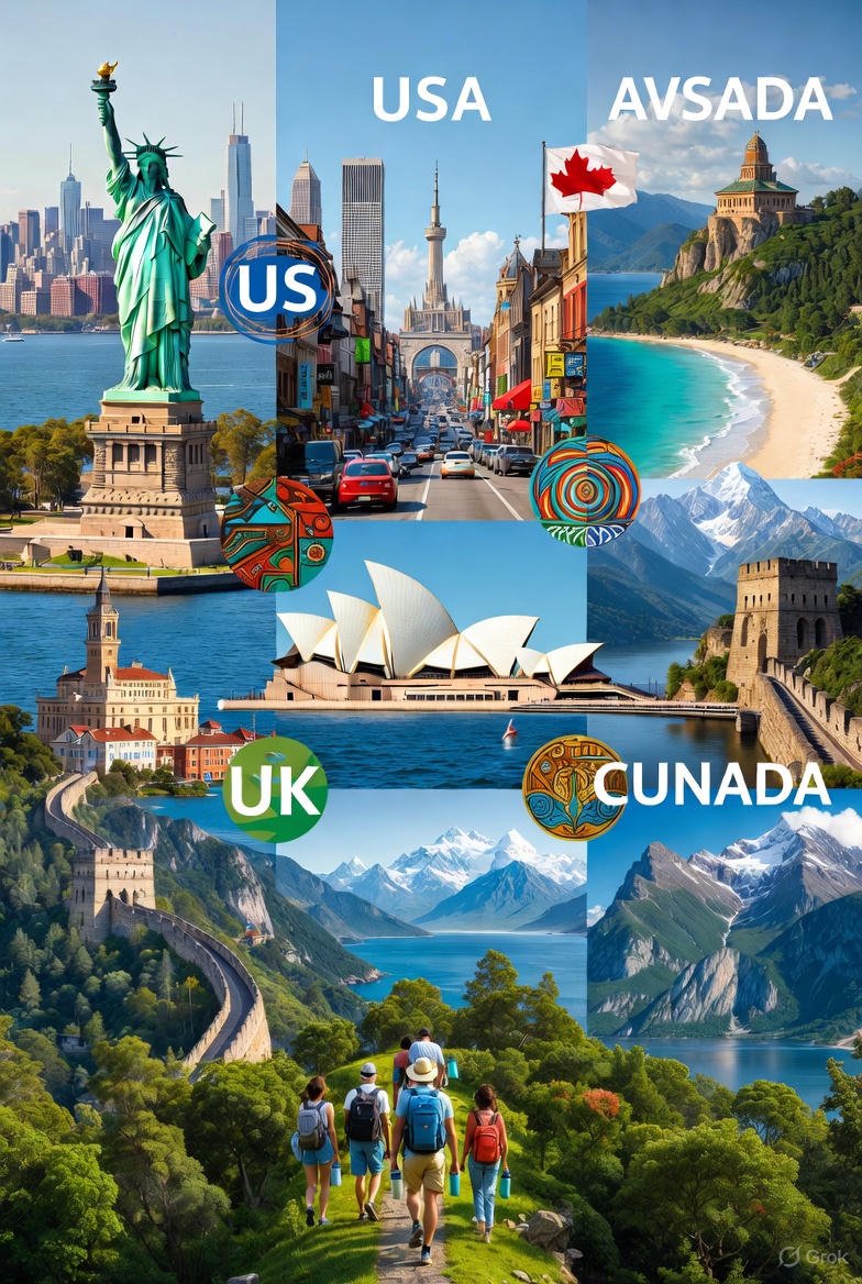 Top 20 Best Places to Visit in 2026: Ultimate Travel Guide for USA, UK, Australia & Canada Travelers