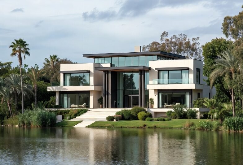 Most Luxurious Lakeside Villa House Ideas: 30 Inspiring Concepts for USA Homeowners