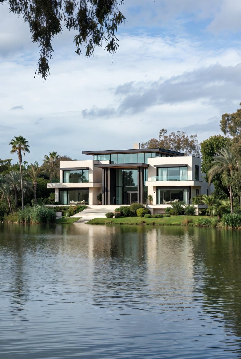 Most Luxurious Lakeside Villa House Ideas: 30 Inspiring Concepts for USA Homeowners