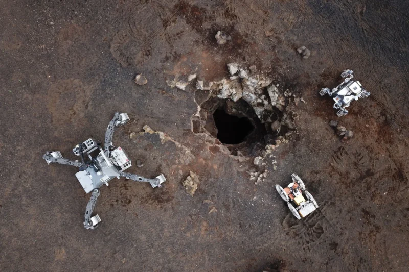 Robots Explore Lava Tunnels: The Perfect Natural Shelters for Human Bases on the Moon and Mars