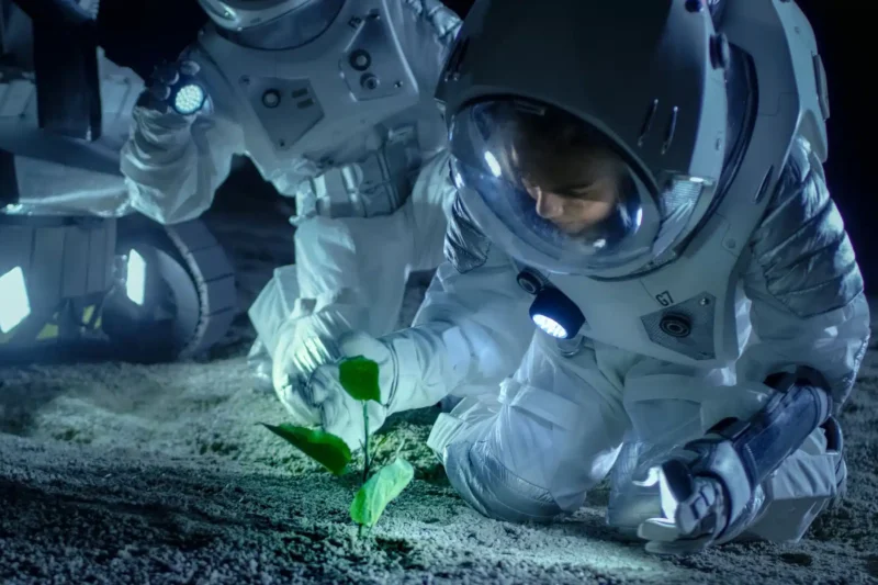 Scientists Grow Chickpeas in Lunar Soil: Breakthrough in Space Farming and NASA Artemis Missions
