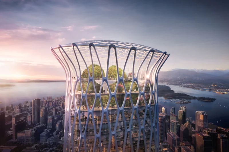 Vancouver’s First Supertall Skyscraper Inspired by Sea Sponges: Georgia & Abbott Development Revealed
