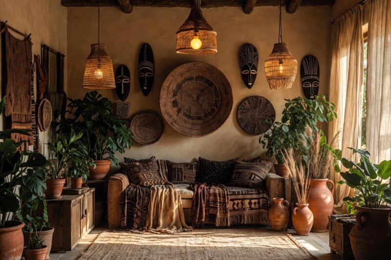 How to Create an Afrohemian Home In Your Budget