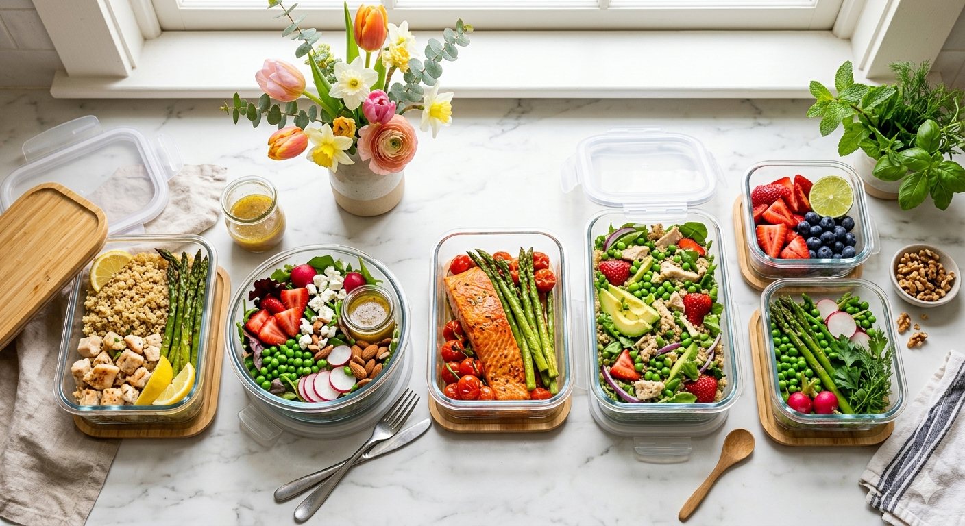 10 Easy Spring Meal Prep Ideas for Busy Families in 2026