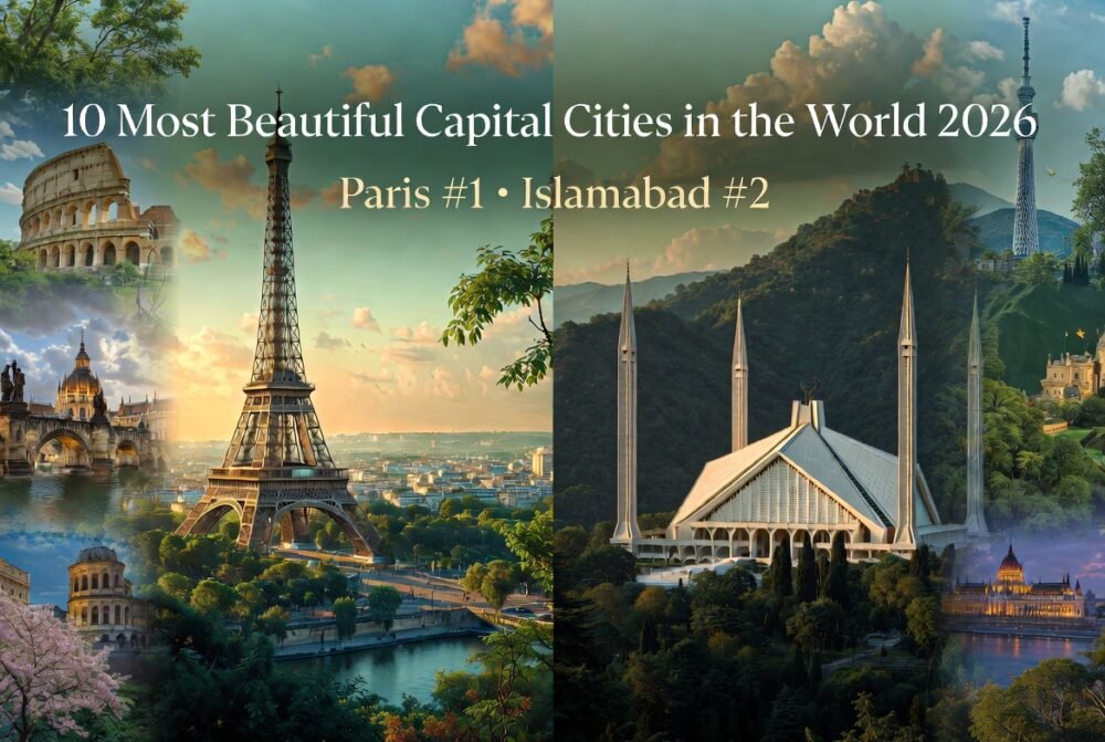10 Most Beautiful Capital Cities in the World 2026: Paris #1, Islamabad #2 & Top 10 Ranked Travel Guide